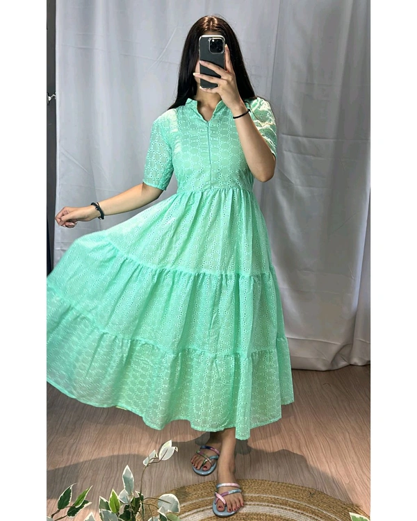 Elegance Summer Hakoba Maxi - 2XL, Lite Green