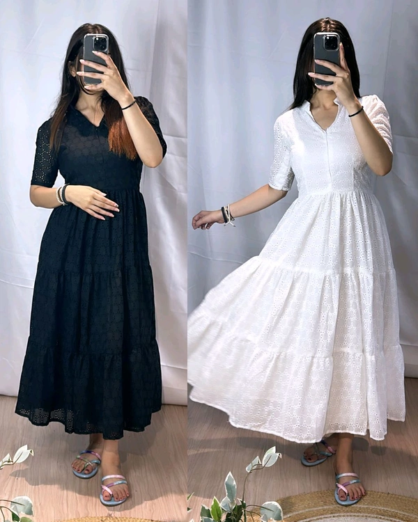 Elegance Summer Hakoba Maxi - L, White