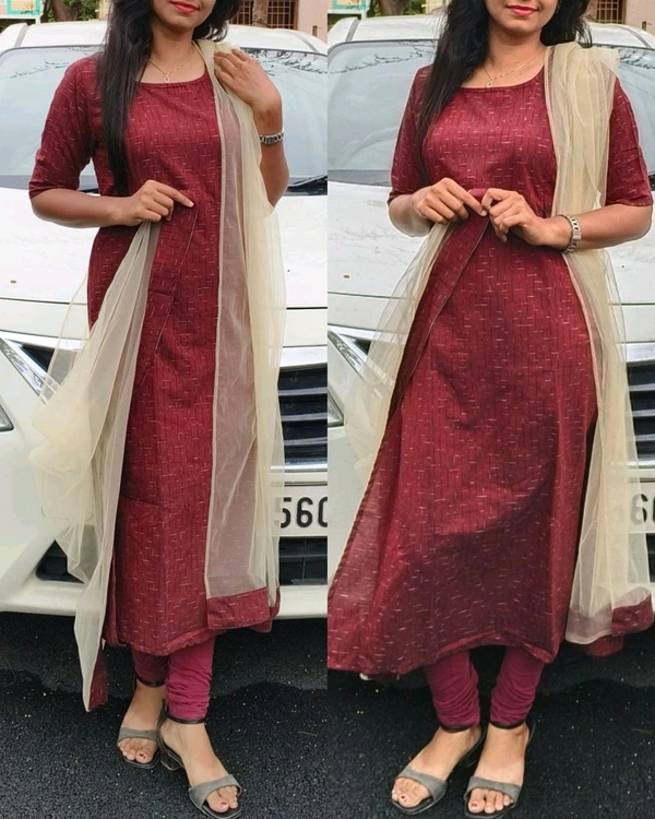 Feeding Party Wear Dupatta Set - L