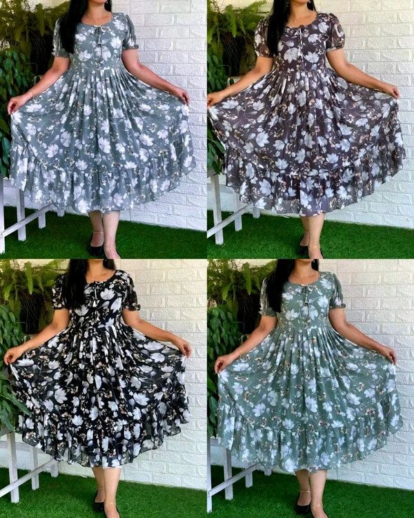 Urbane Latest Women Dresses - M, Grey