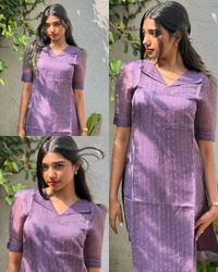 Launching Beautiful kurti For Women - Blue, S
