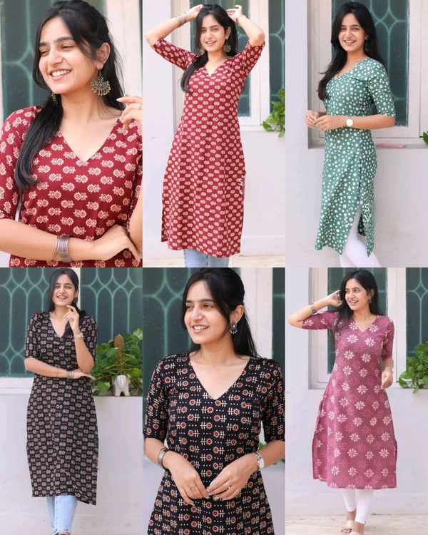 Daily Use kurtis - Maroon, XL