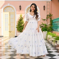 White Gown - L