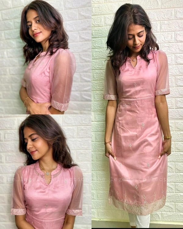 NEW Trendy Kurti - Peach, M