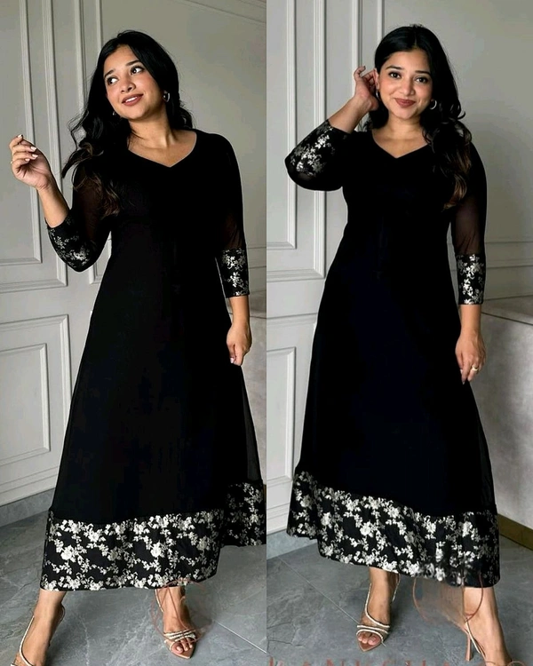 BLACK ANARKALI - S