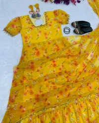 30Sec Gown Saree - 2XL