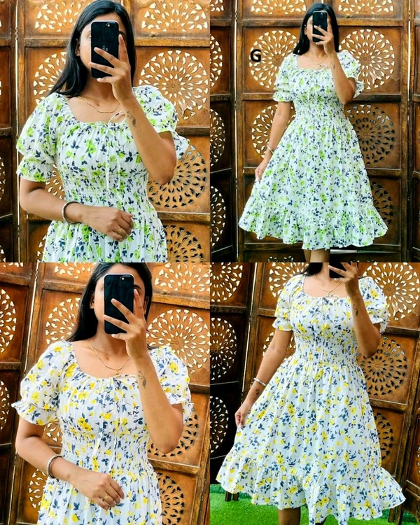 Trendy Graceful Women Dresses - Yellow, L