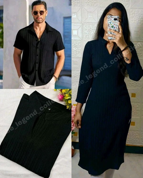 Popcorn Couple Dress ORDER SEPARTE🩷  - XL, Black Women