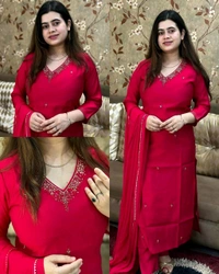 Beautiful Dreamy Elegant Suit - Cherry Pie, 3XL