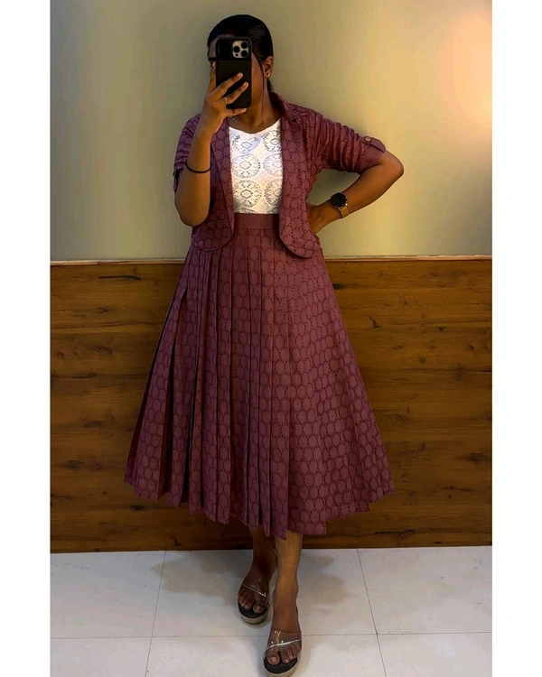 Boss lady HAKOBA set 😍 - Wine Berry, XS