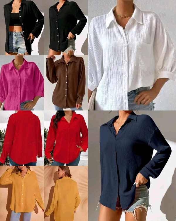 Stylish Fashionable Women Shirts - Morocco Brown, M