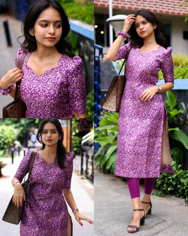 Trendy Attractive Kurtis - L