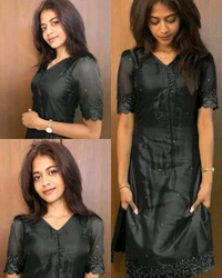 Style Women's Kurti - Brown, S