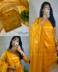 Trending Sparkle Handwork look for Festival Wear - Deep Sea Green, S