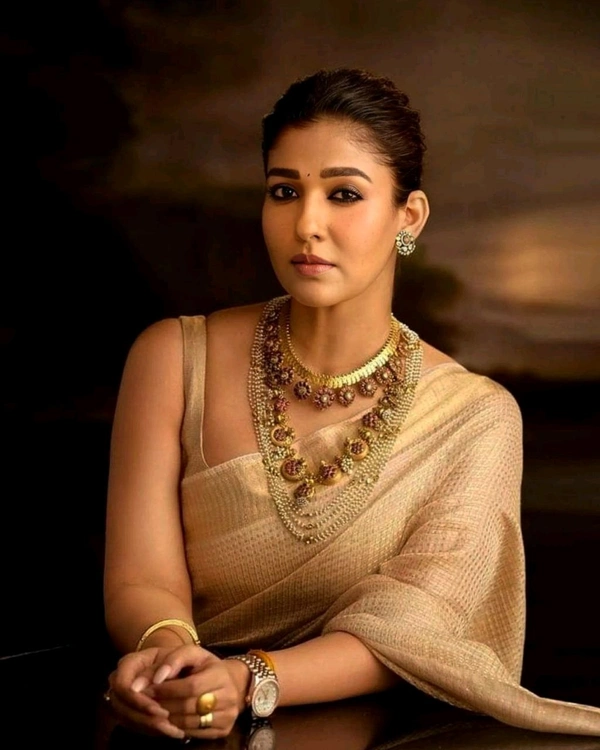 Ambani wedding Nayanthara mam Inspired saree - Unstitched