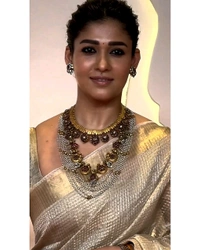 Ambani wedding Nayanthara mam Inspired saree - Unstitched