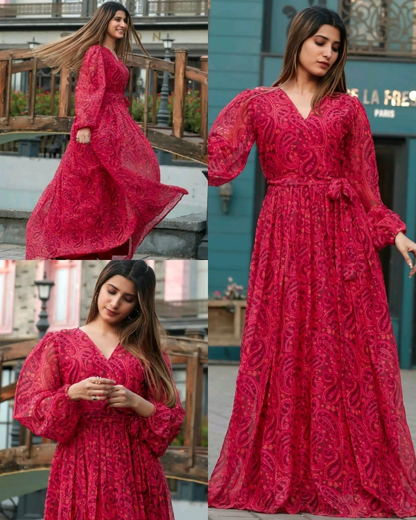 Premium gown for women party wear - L