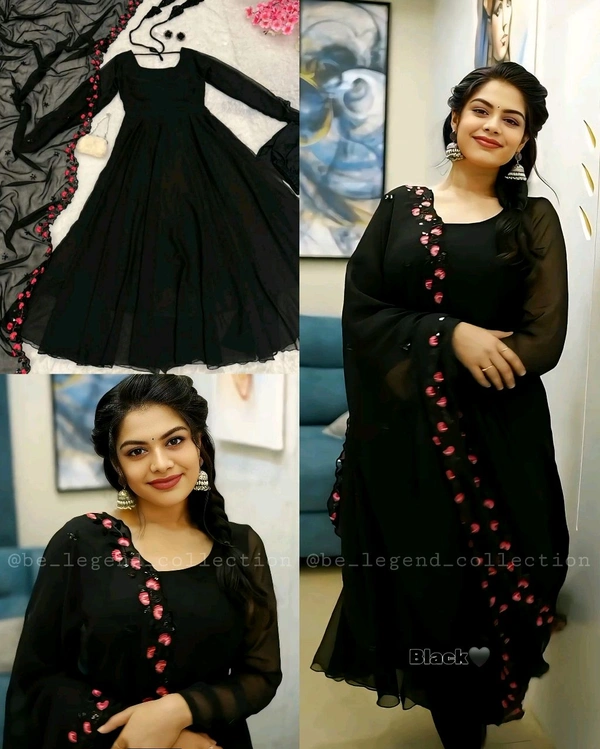Elegance with Modern Exclusive Anarkali Design 🌸 - M