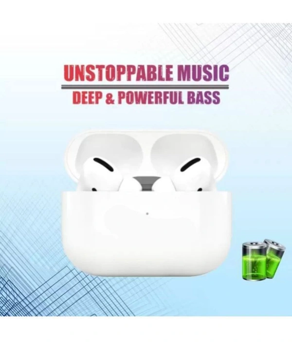 AIR Buds Bluetooth True Wireless (TWS) In Ear 20 Hours Playback Fast charging,Powerfull bass IPX4 - White