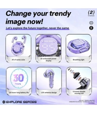 Ultrapods Pro Bluetooth True Wireless (TWS) In Ear 30 Hours Playback Low Latency,Powerfull bass IPX4 - Blue