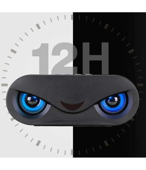 FALCON 10W 12Hrs 10 W Bluetooth Speaker Playback Time 12 hrs Bluetooth v5.0 with USB,SD card Slot,Aux,3D Bass Black - Black