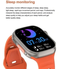 BLAZE ULTRA 2.0" Inch IPS Display Orange Smart Watch - Orange