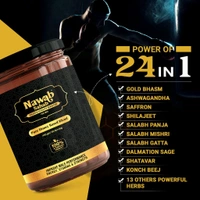 Nawab Sahab Gold Trial Pack - Black - Black