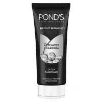 Pond's Bright Miracle Detox Facewash with 10X Power of Charcoal 50gm
