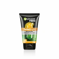 Garnier Men, Face Wash, Brightening & TurboBright Double Action, 50 g