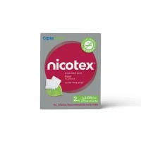 Nicotex 2mg Sugar Free Nicotine Gum - Paan 12's