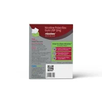 Nicotex 2mg Sugar Free Nicotine Gum - Paan 12's