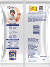 Tide Double Power Jasmine and Rose Detergent Powder (1 kg)