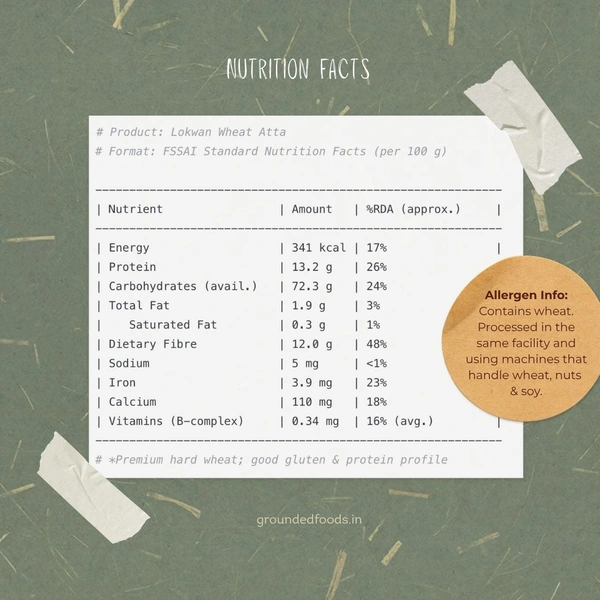 Lokwan Wheat Flour 5kg - 5 kg, Fine