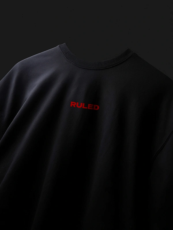 RULED RB20 Inspired F1 Racing Oversized Streetwear T-Shirt India - black, s