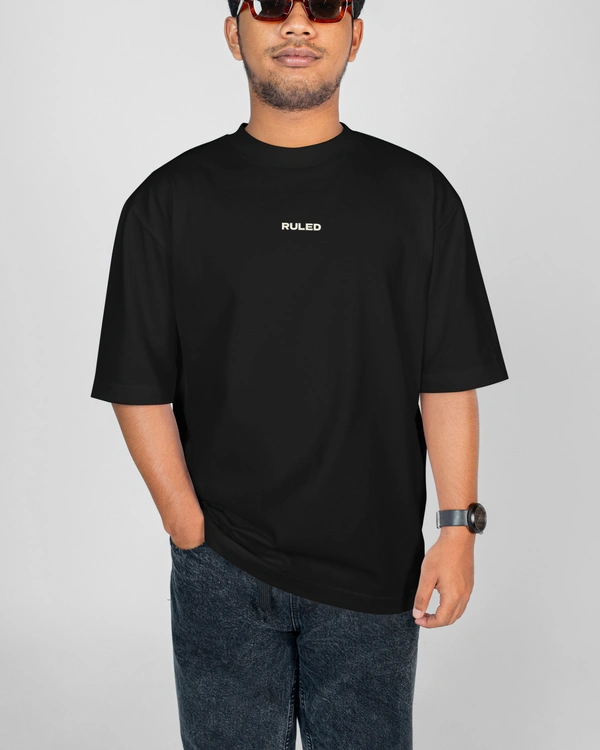 RULED WHAT PRESSURE? Oversized T-Shirt - black, s