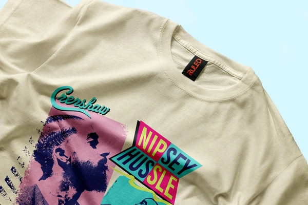 "West Coast Legacy Tee – Honoring a Legend" - off white, Xl