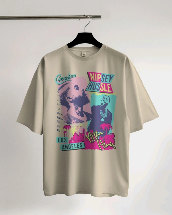 "West Coast Legacy Tee – Honoring a Legend" - beige, L