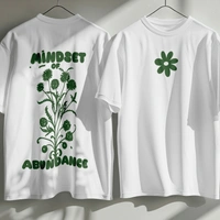 RULED Mindset of Abundance Oversized T-Shirt by RULED - white, s