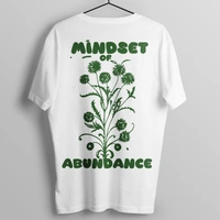 RULED Mindset of Abundance Oversized T-Shirt by RULED - white, s