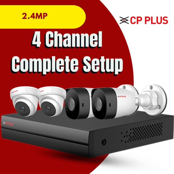 2.4MP 4 cahnnel Setup