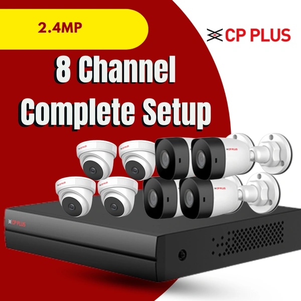 2.4MP 8 cahnnel Setup