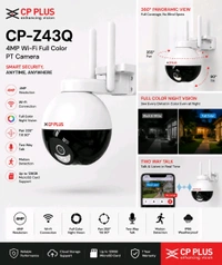 CP PLUS 4MP Outdoor Smart Wi-fi PT Camera | 360° with Pan & Tilt (CP-Z43Q)