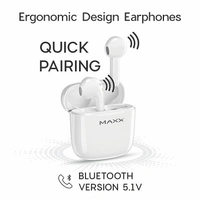 Maxx PX1 - White, Airdopes