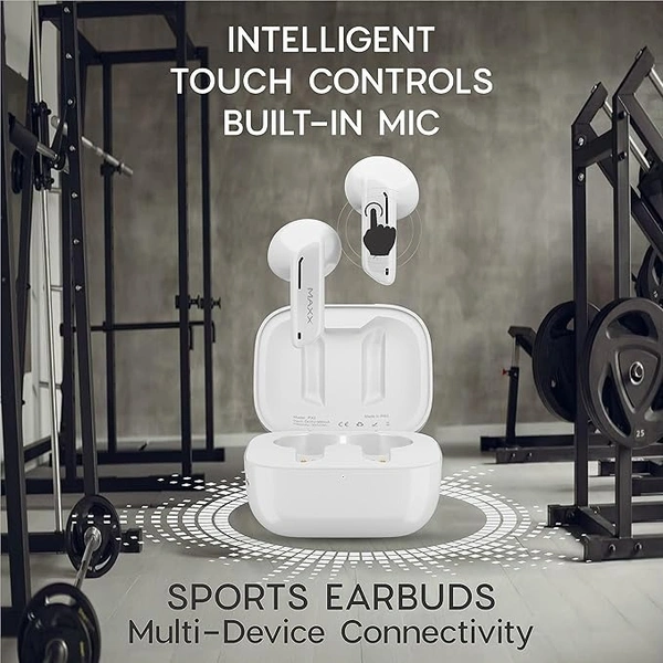 Maxx PX2 - White, Airdopes