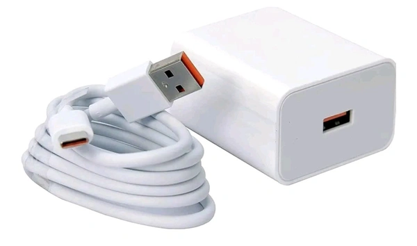 Mi. Mi Xiaomi 33W Sonic Charger-Ultra-Fast Charging for iPhone,MacBook,Xiaomi,Samsung and Android Devices | Quick Charge 3.0 & USB-C Power Delivery Compatible - White, 33W