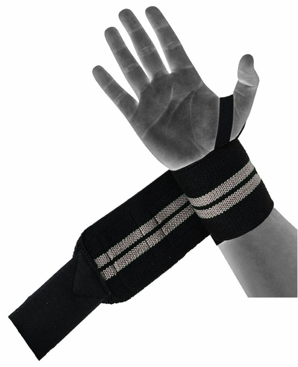 Body Smith premium Green Weight Lifting Wrist Support Straps With Thumb Loop - One Size, Mountain Mist