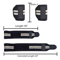 Body Smith premium Green Weight Lifting Wrist Support Straps With Thumb Loop - One Size, Mountain Mist