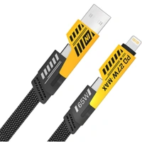 Body Smith 4 In 1 Covertable Data Cable - One Size, Gold Tips