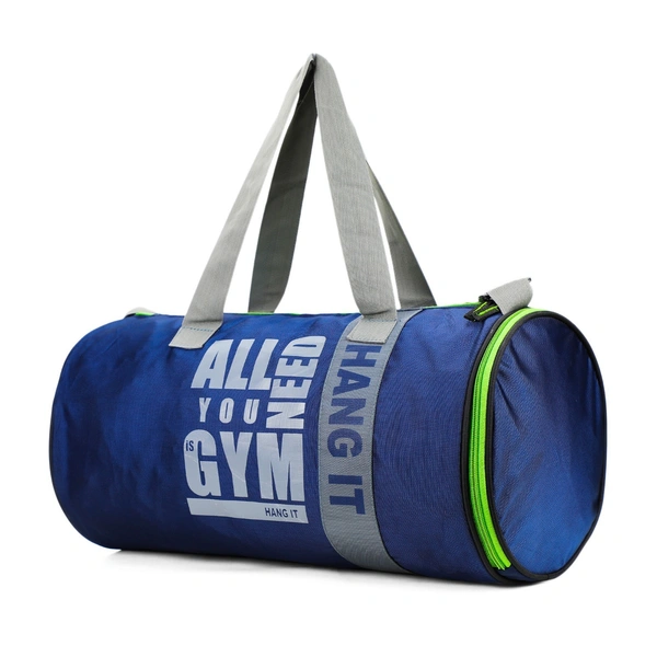 Body Smith Premium Blue Green Gym Duffle Bag with Shoe Compartment - One Size, Bay of Many