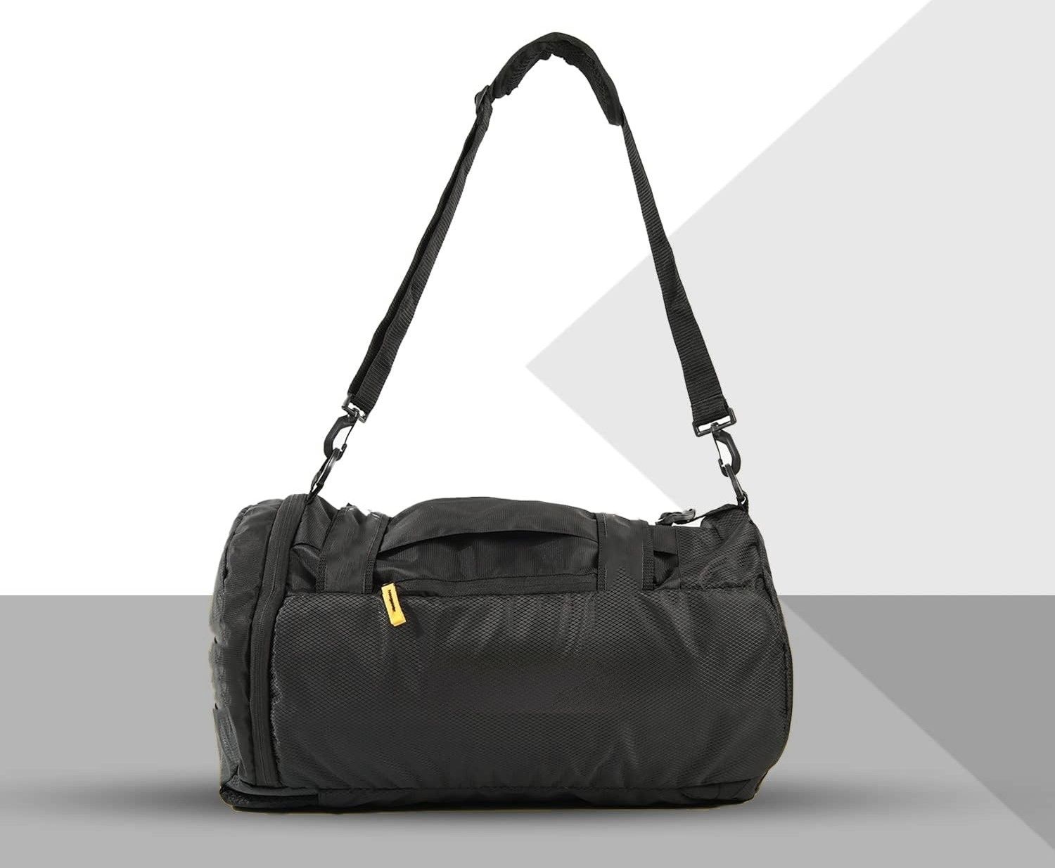 Body Smith Premium Black Hybrid Convertible Gym Cum Travel Bag 40L